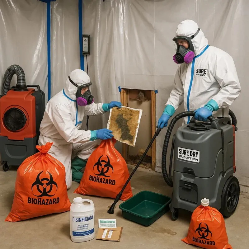Contaminated Water Handling Protocols process in Pontotoc County, OK